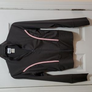 Flyte active wear zipper front jacket